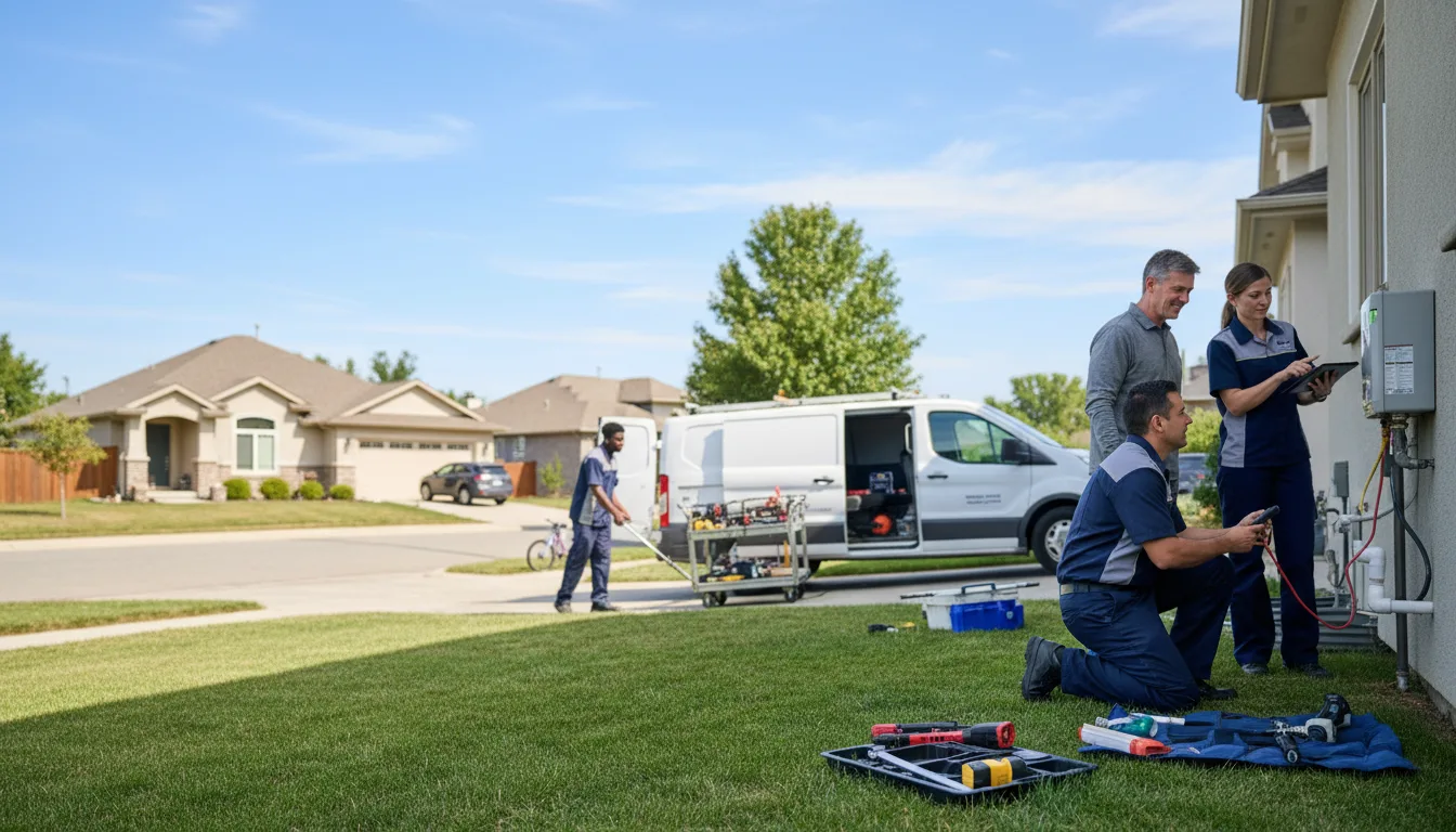 Tankless water heater service in Cisco, UT